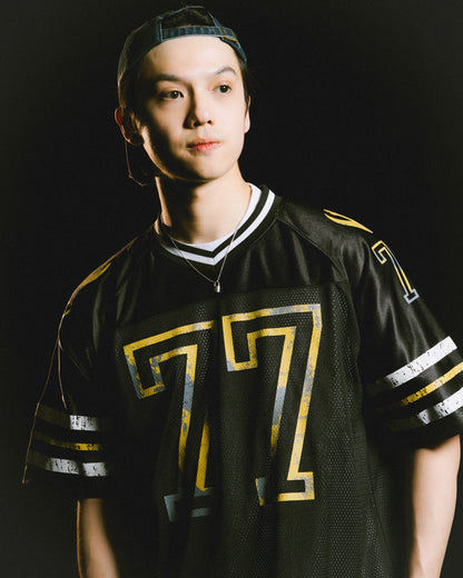 GROCERY STAR WARS VINTAGE JEDI AMERICAN FOOTBALL JERSEY/ BLACK - GROGROCERY