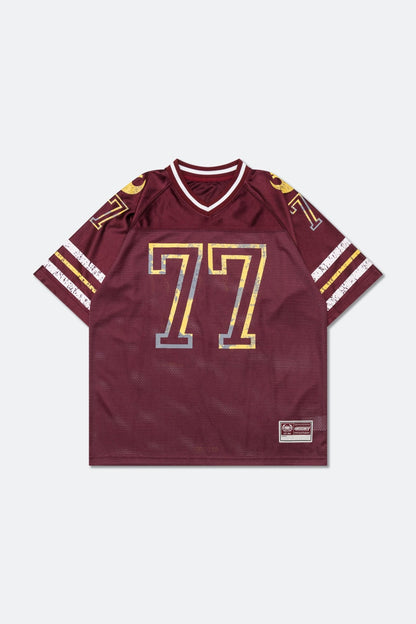 GROCERY STAR WARS VINTAGE REBEL AMERICAN FOOTBALL JERSEY/ BURGUNDY - GROGROCERY
