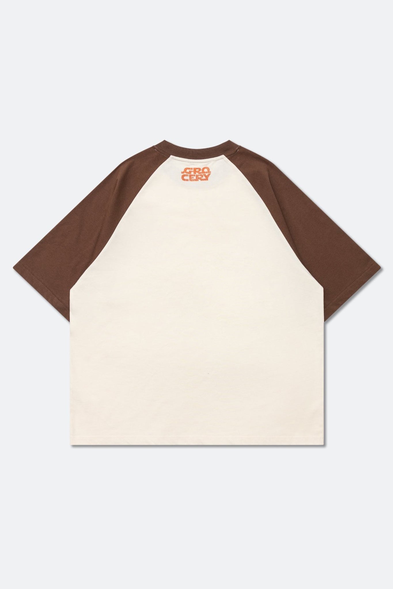GROCERY STAR WARS VINTAGE STORMTROOPERS RAGLAN TEE/ DARK BROWN AND IVORY - GROGROCERY