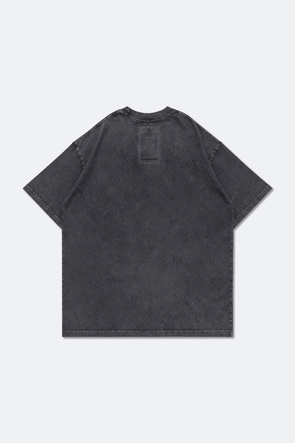 GROCERY STAR WARS WASHED LOGO INVOICE TEE/ WASHED CHARCOAL - GROGROCERY