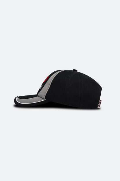 GROCERY | TARMAC | INITIAL D REFLECTIVE RACING PANEL CAP/ BLACK - GROGROCERY