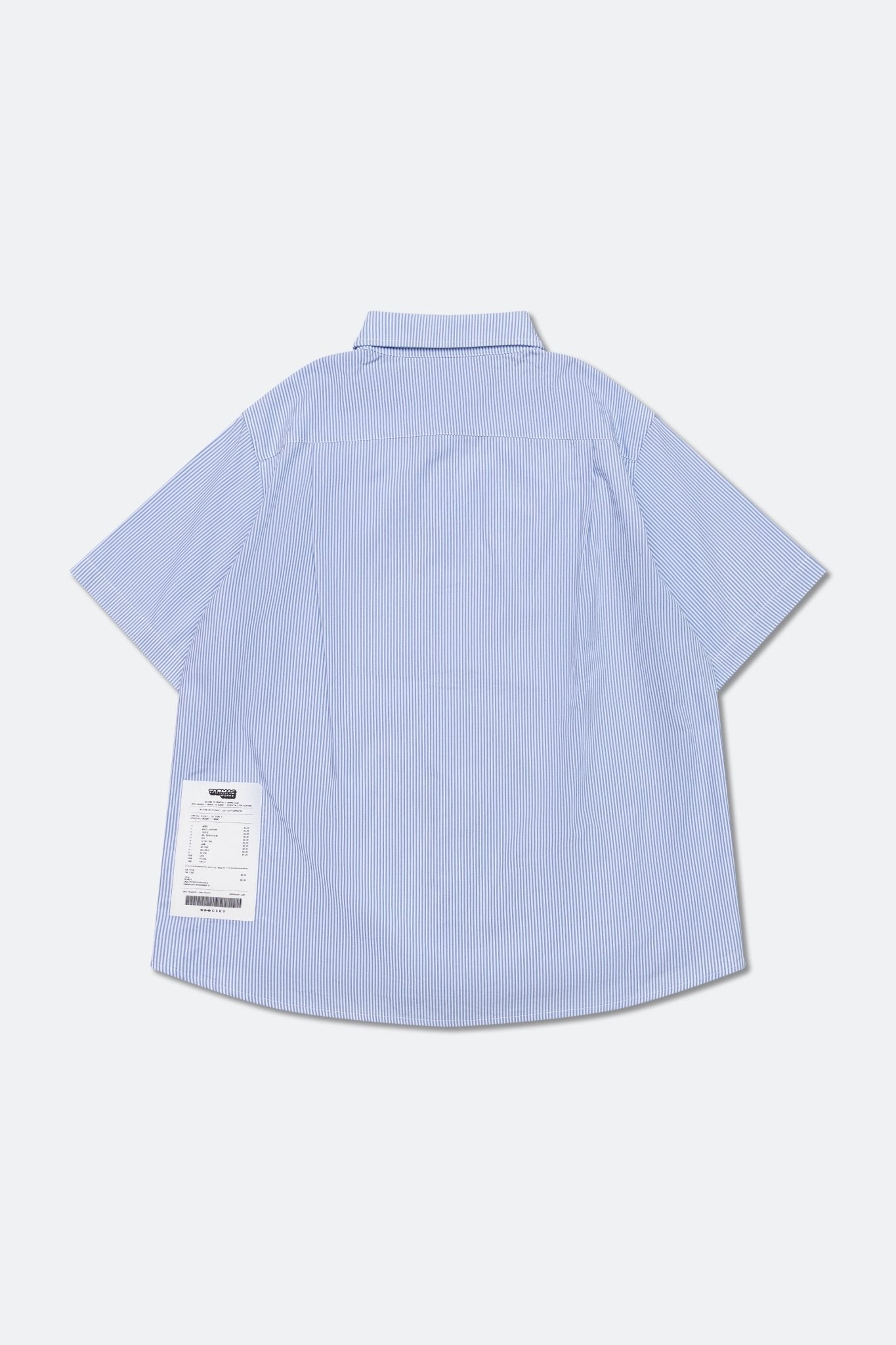 GROCERY | TARMAC | TOY STORY BUZZ & ALIENS STRIPE SHORT SLEEVE SHIRT/ BLUE - GROGROCERY