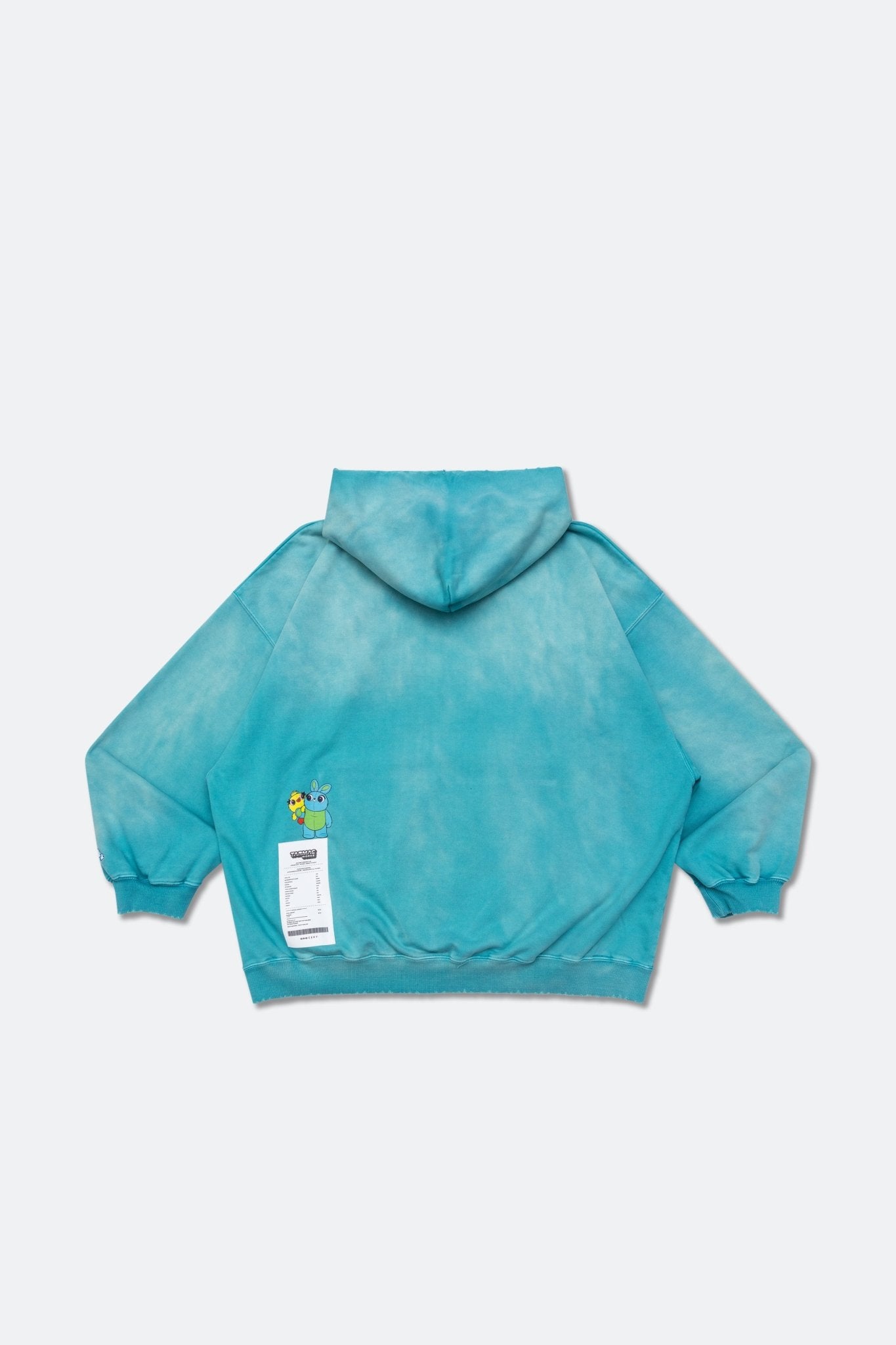 GROCERY | TARMAC | TOY STORY FADE WASHED BUNNY & DUCKY HOODIE/ WASHED SKY BLUE - GROGROCERY