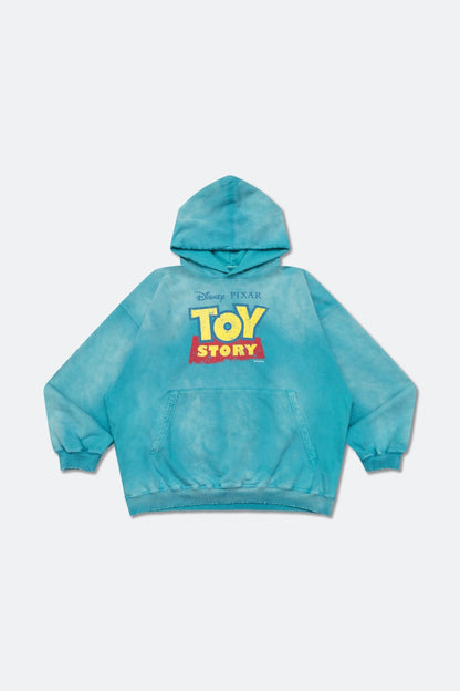 GROCERY | TARMAC | TOY STORY FADE WASHED BUNNY & DUCKY HOODIE/ WASHED SKY BLUE - GROGROCERY