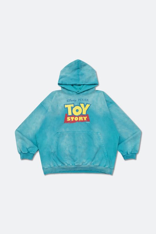 GROCERY | TARMAC | TOY STORY FADE WASHED BUNNY & DUCKY HOODIE/ WASHED SKY BLUE - GROGROCERY