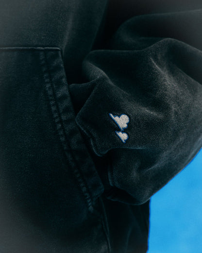 GROCERY | TARMAC | TOY STORY FADE WASHED BUZZ & WOODY HOODIE/ WASHED STEEL BLACK - GROGROCERY