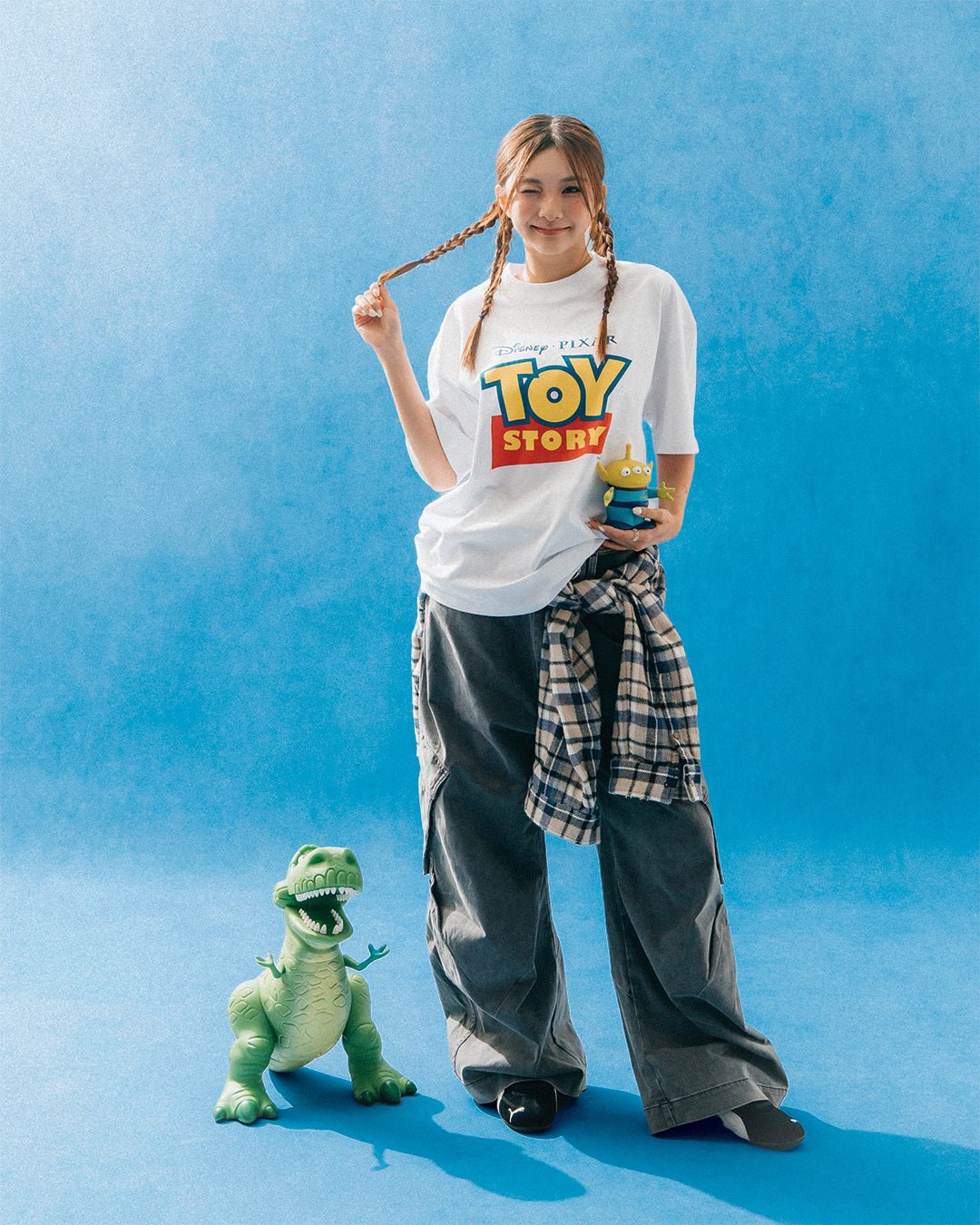 GROCERY | TARMAC | TOY STORY LOGO INVOICE TEE/ WHITE - GROGROCERY