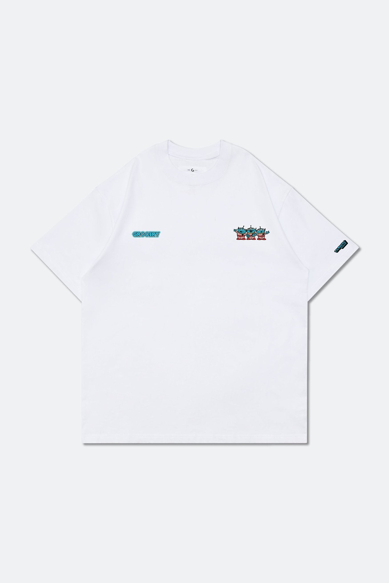 GROCERY | TARMAC | TOY STORY OOOH THE CLAW INVOICE TEE/ WHITE - GROGROCERY