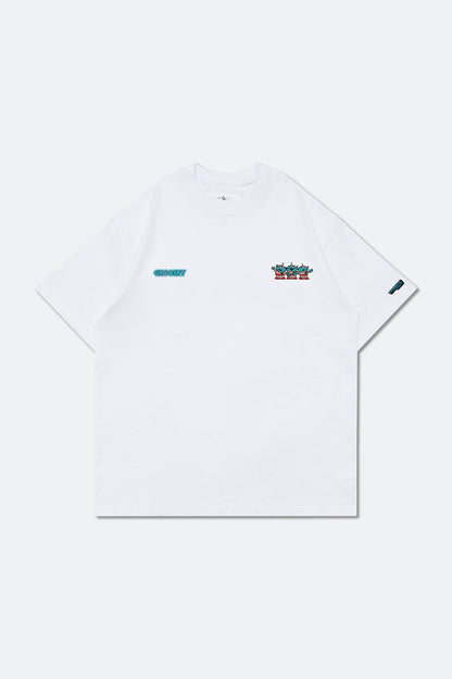 GROCERY | TARMAC | TOY STORY OOOH THE CLAW INVOICE TEE/ WHITE - GROGROCERY