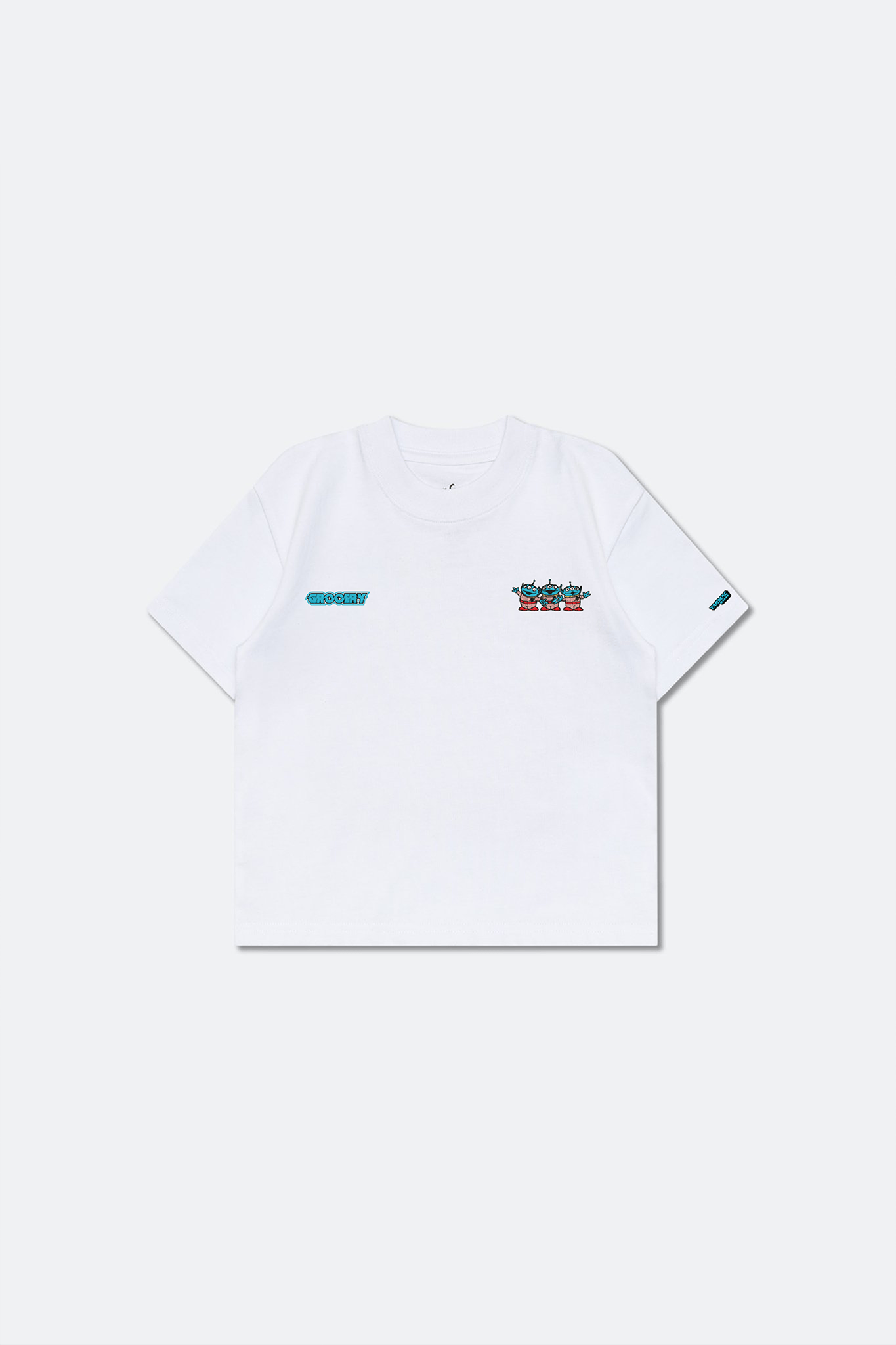 GROCERY | TARMAC | TOY STORY OOOH THE CLAW KIDS INVOICE TEE/ WHITE - GROGROCERY