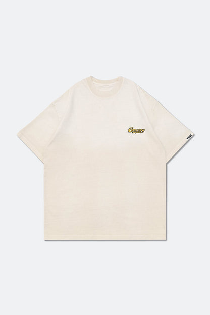 GROCERY | TARMAC | TOY STORY PIZZA PLANET CUP WASHED GRAPHIC BOXY TEE/ CREAM - GROGROCERY