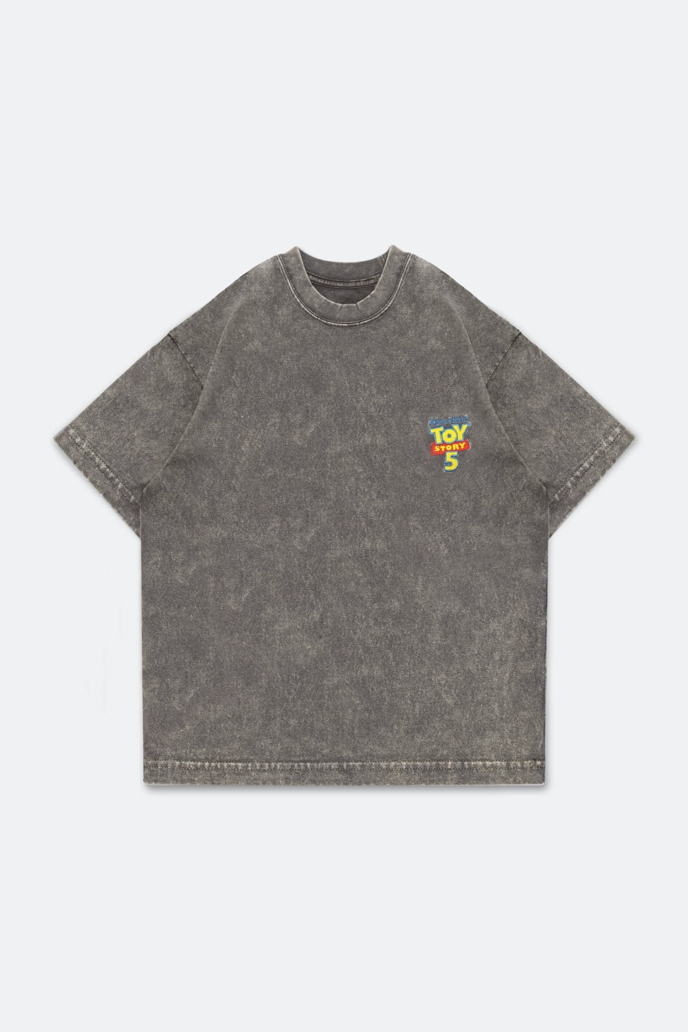 GROCERY | TARMAC | TOY STORY PONY RIDERS WASHED GRAPHIC BOXY TEE/ CHARCOAL - GROGROCERY