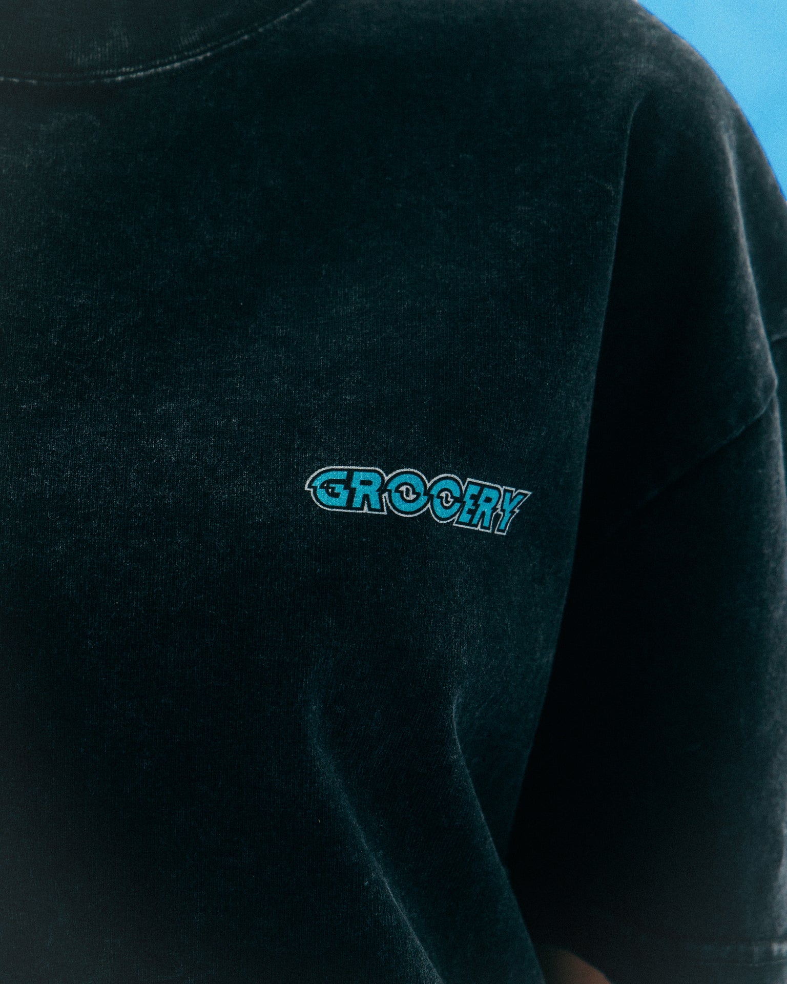 GROCERY | TARMAC | TOY STORY SNOW WASHED BUNNY AND DUCKY GRAPHIC TEE/ WASHED BLACK - GROGROCERY