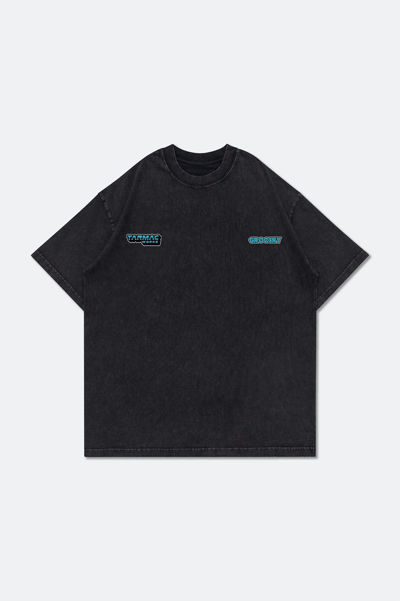 GROCERY | TARMAC | TOY STORY SNOW WASHED BUNNY AND DUCKY GRAPHIC TEE/ WASHED BLACK - GROGROCERY