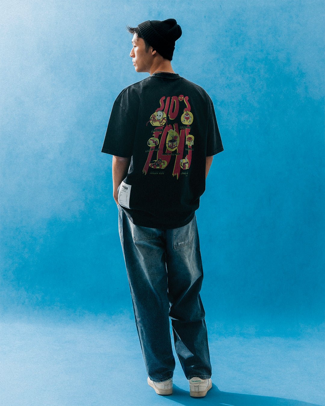 GROCERY | TARMAC | TOY STORY SNOW WASHED SID'S TOYS GRAPHIC TEE/ WASHED BLACK - GROGROCERY