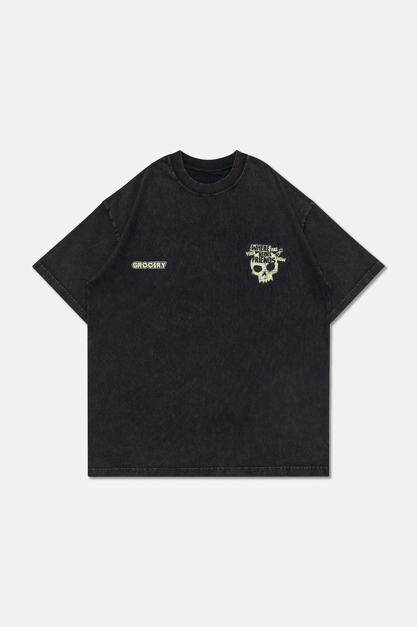 GROCERY | TARMAC | TOY STORY SNOW WASHED SID'S TOYS GRAPHIC TEE/ WASHED BLACK - GROGROCERY