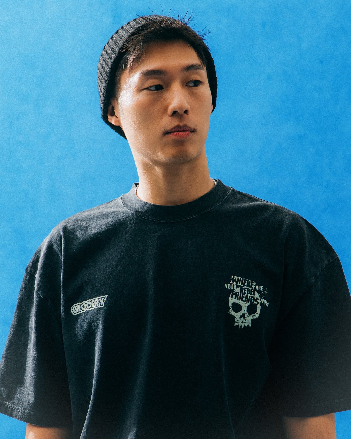 GROCERY | TARMAC | TOY STORY SNOW WASHED SID'S TOYS GRAPHIC TEE/ WASHED BLACK - GROGROCERY