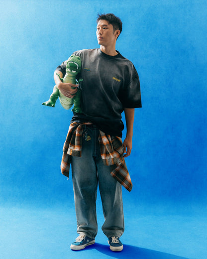 GROCERY | TARMAC | TOY STORY WASHED LOGO INVOICE TEE/ WASHED BLACK - GROGROCERY