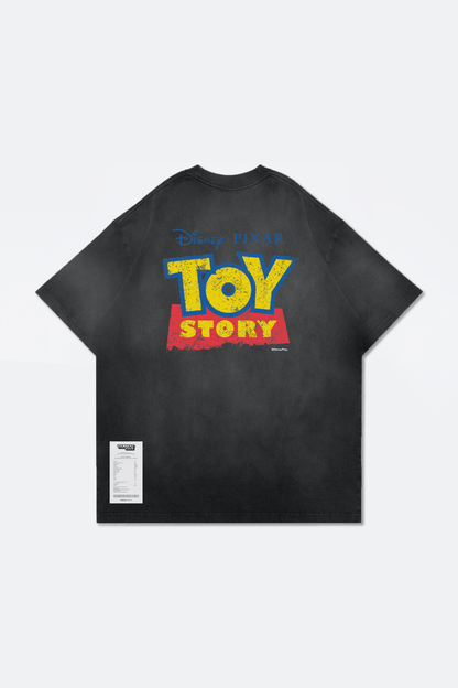 GROCERY | TARMAC | TOY STORY WASHED LOGO INVOICE TEE/ WASHED BLACK - GROGROCERY