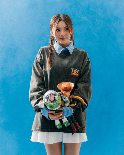 GROCERY | TARMAC | TOY STORY WASHED TO THE RESCUE LONG TOP/ WASHED STEEL BLACK - GROGROCERY