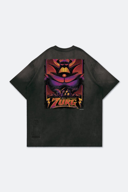 GROCERY | TARMAC | TOY STORY ZURG WASHED GRAPHIC BOXY TEE/ BROWN - GROGROCERY