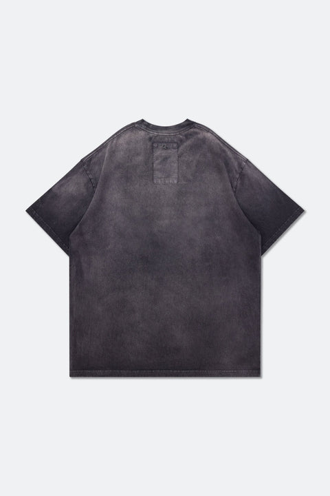 GROCERY TEE - 077 DIRTY WASHED INVOICE/ FADED BLACK - GROGROCERY