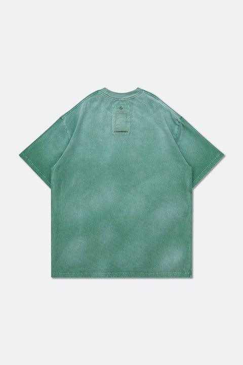 GROCERY TEE - 077 DIRTY WASHED INVOICE/ FADED GREEN - GROGROCERY