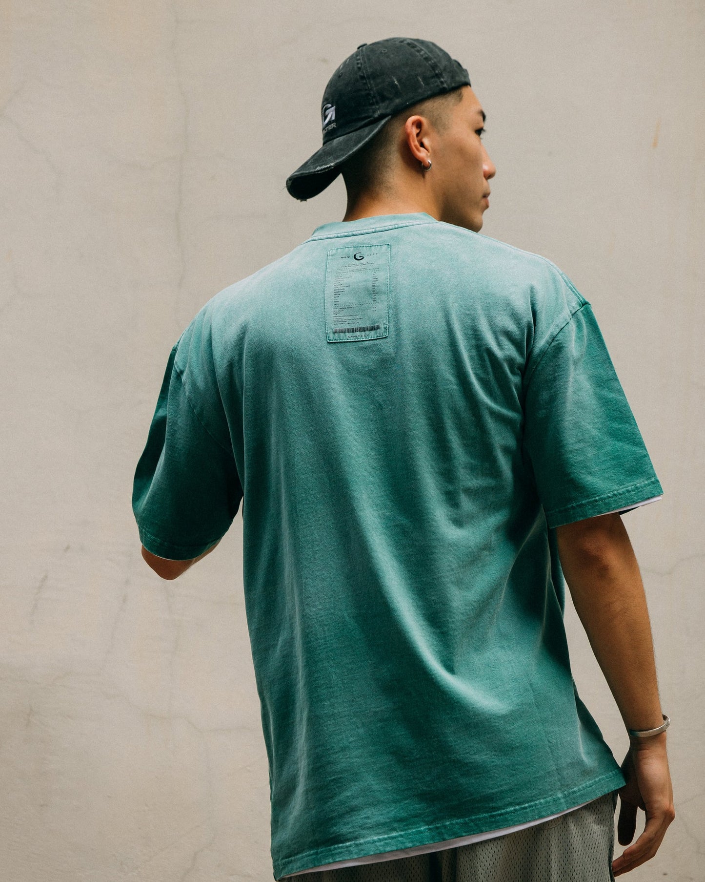 GROCERY TEE - 077 DIRTY WASHED INVOICE/ FADED GREEN - GROGROCERY