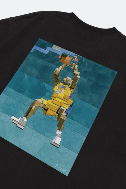 GROCERY THE BIG DIESEL TEE BY ADAM LISTER/ BLACK - GROGROCERY