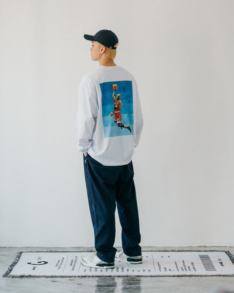 GROCERY THE GOAT LONG TOP/ WHITE BY ADAM LISTER - GROGROCERY