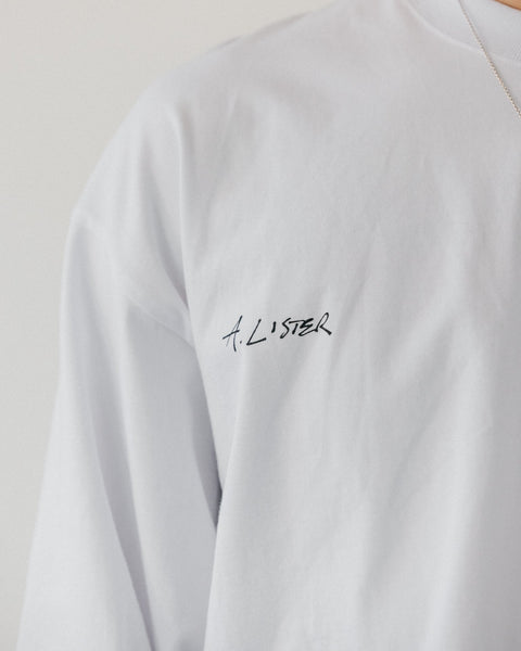 GROCERY THE GOAT LONG TOP/ WHITE BY ADAM LISTER - GROGROCERY