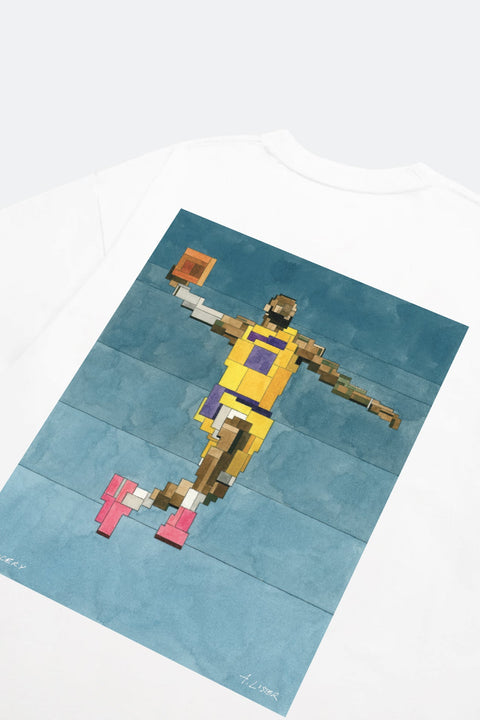 GROCERY THE KING TEE BY ADAM LISTER/ WHITE - GROGROCERY