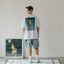 GROCERY THE KING TEE BY ADAM LISTER/ WHITE - GROGROCERY