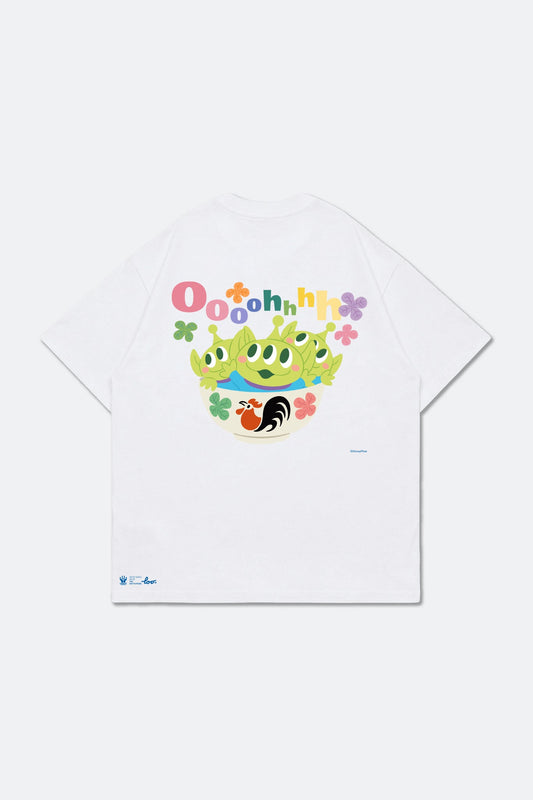 GROCERY | UNBOX INDUSTRIES | MAKEITLOUD | TOY STORY GRAPHIC BOXY TEE BY TOO NATTHAPONG/ WHITE - GROGROCERY