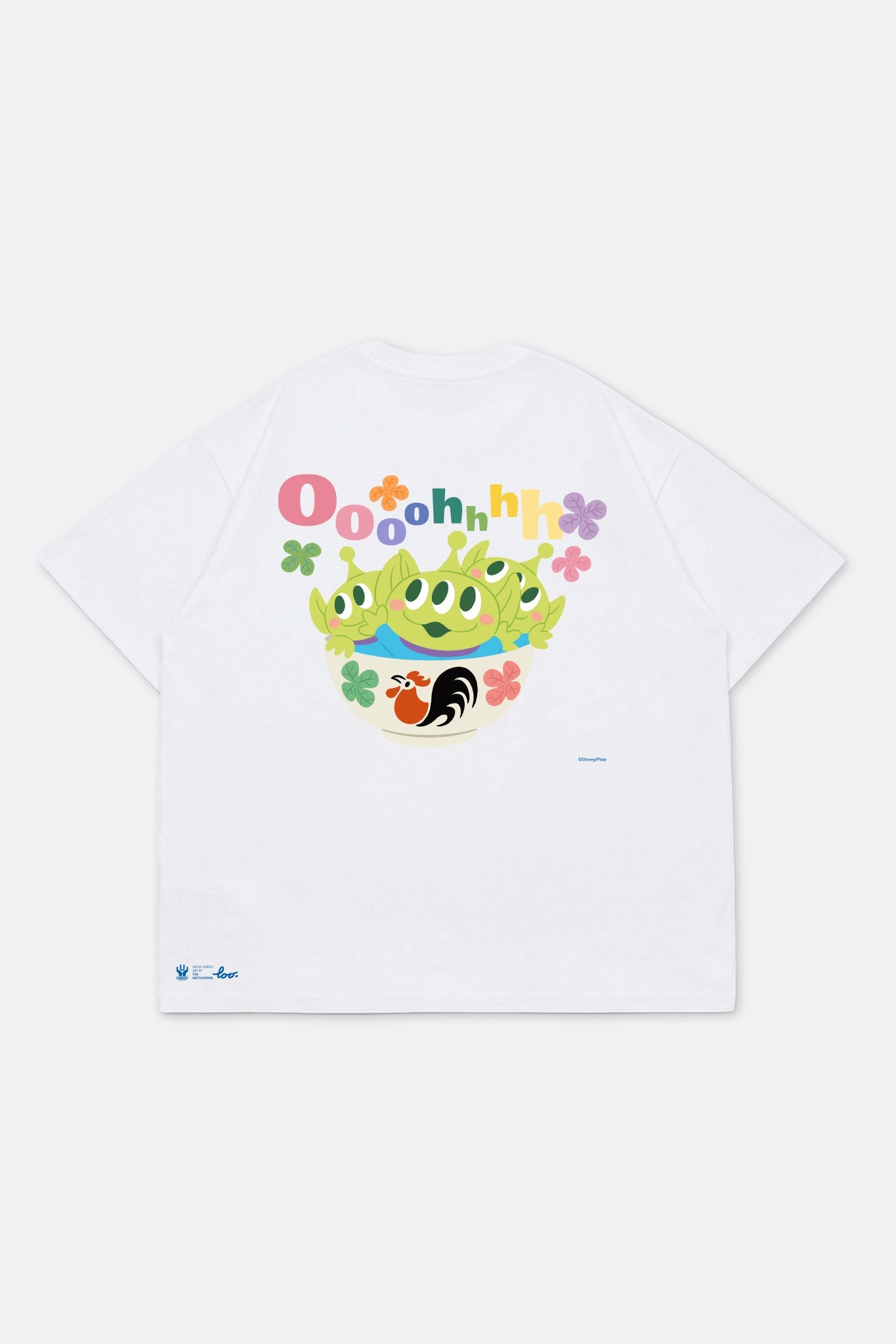 GROCERY | UNBOX INDUSTRIES | MAKEITLOUD | TOY STORY GRAPHIC BOXY TEE BY TOO NATTHAPONG/ WHITE - GROGROCERY