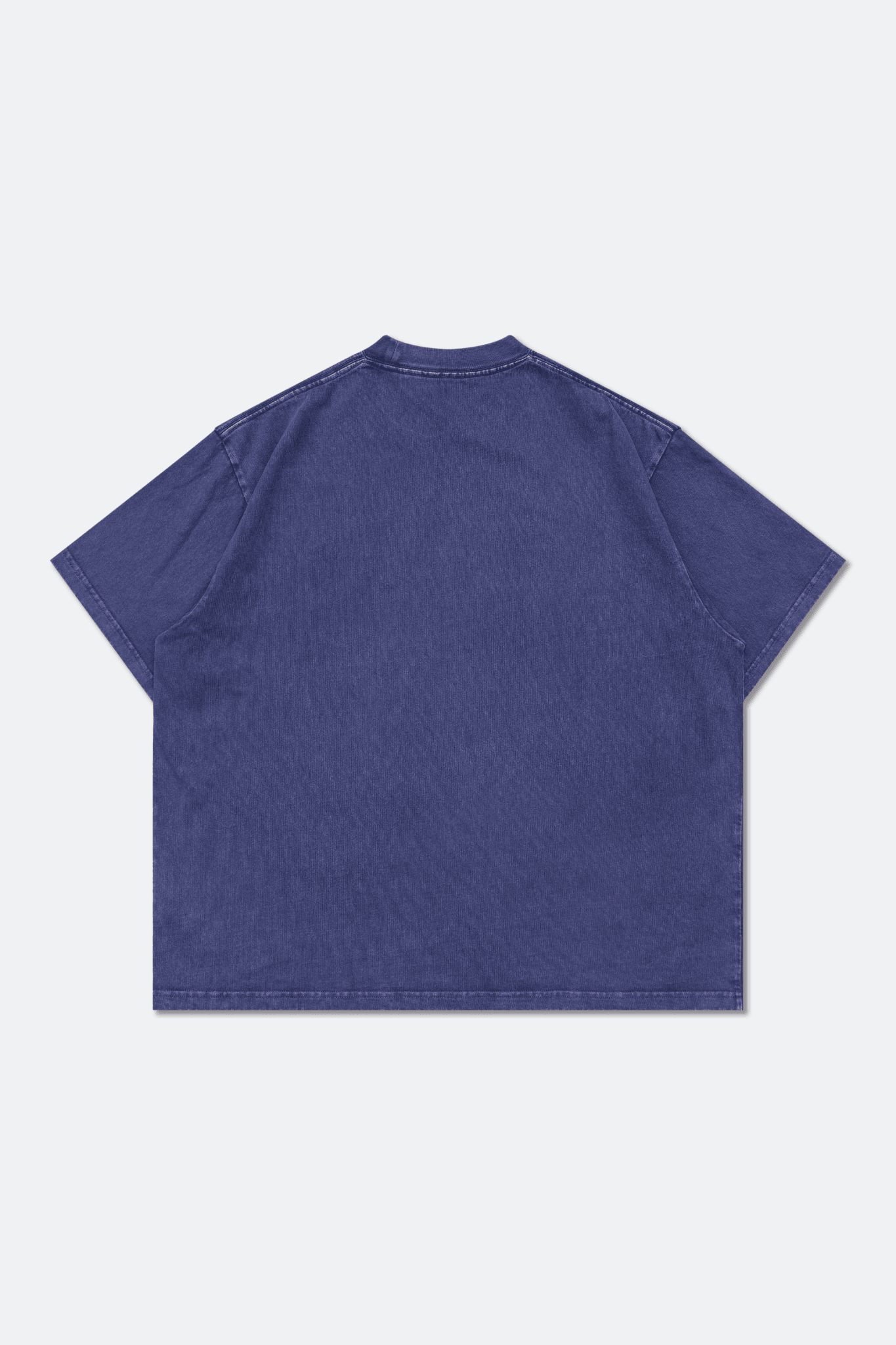 GROCERY VINTAGE COLLEGE LOGO WASHED BOXY TEE/ PURPLE - GROGROCERY