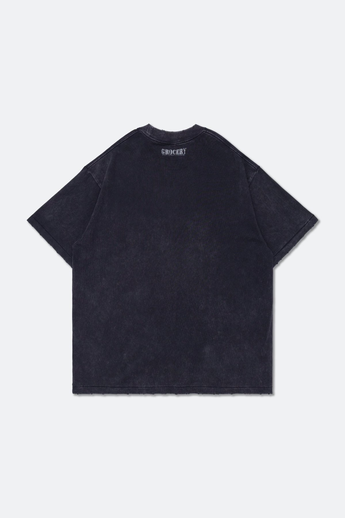 GROCERY VINTAGE EAGLE GRAPHIC WASHED BOXY TEE/ CHARCOAL - GROGROCERY