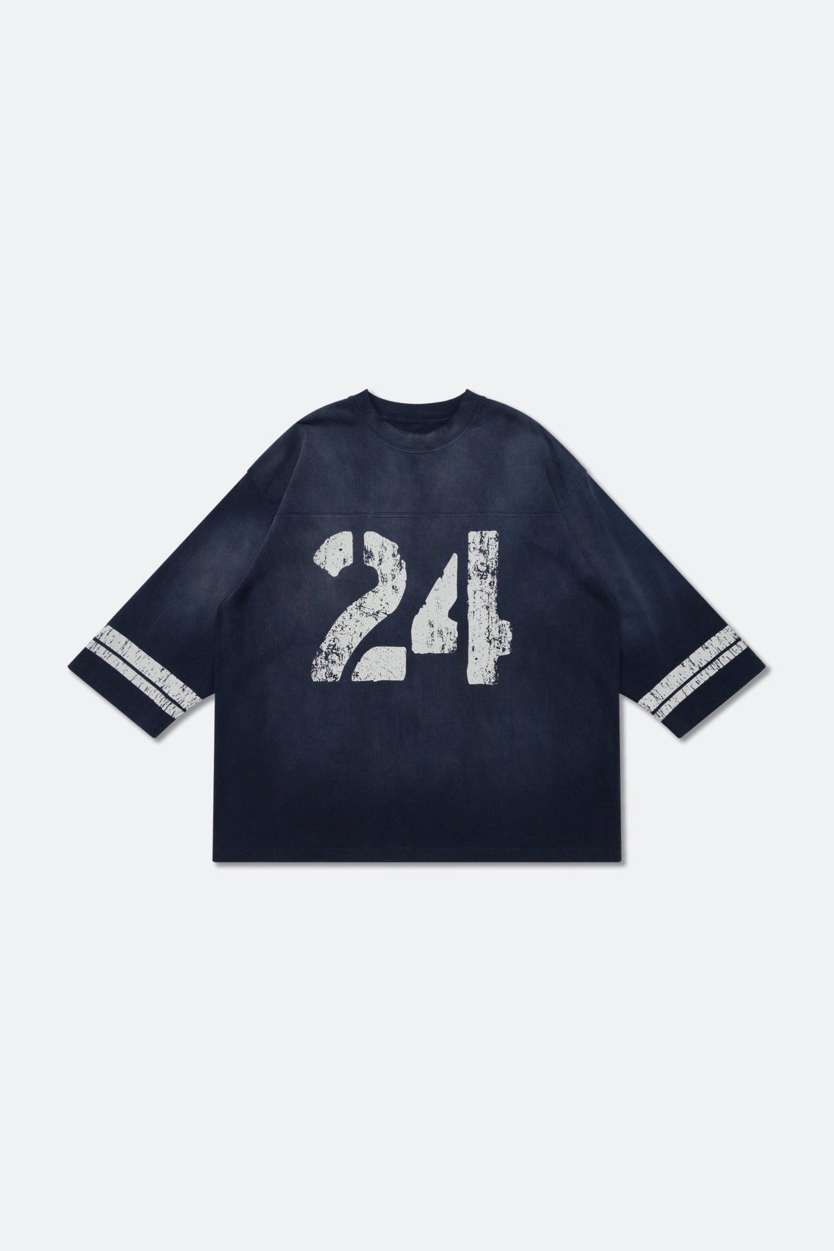 GROCERY WASHED 24 MID SLEEVE TEE/ NAVY - GROGROCERY