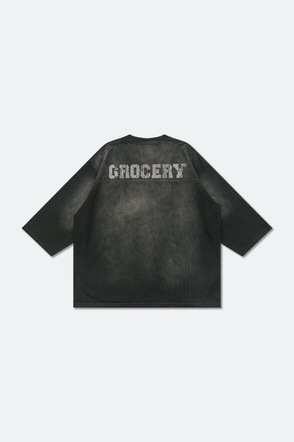 GROCERY WASHED 24 MID SLEEVE TEE/ WASHED GREEN - GROGROCERY