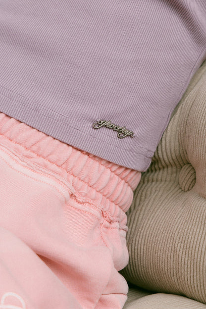 GROCERY WASHED CAMISOLE TANK TOP/ FADED PURPLE - GROGROCERY