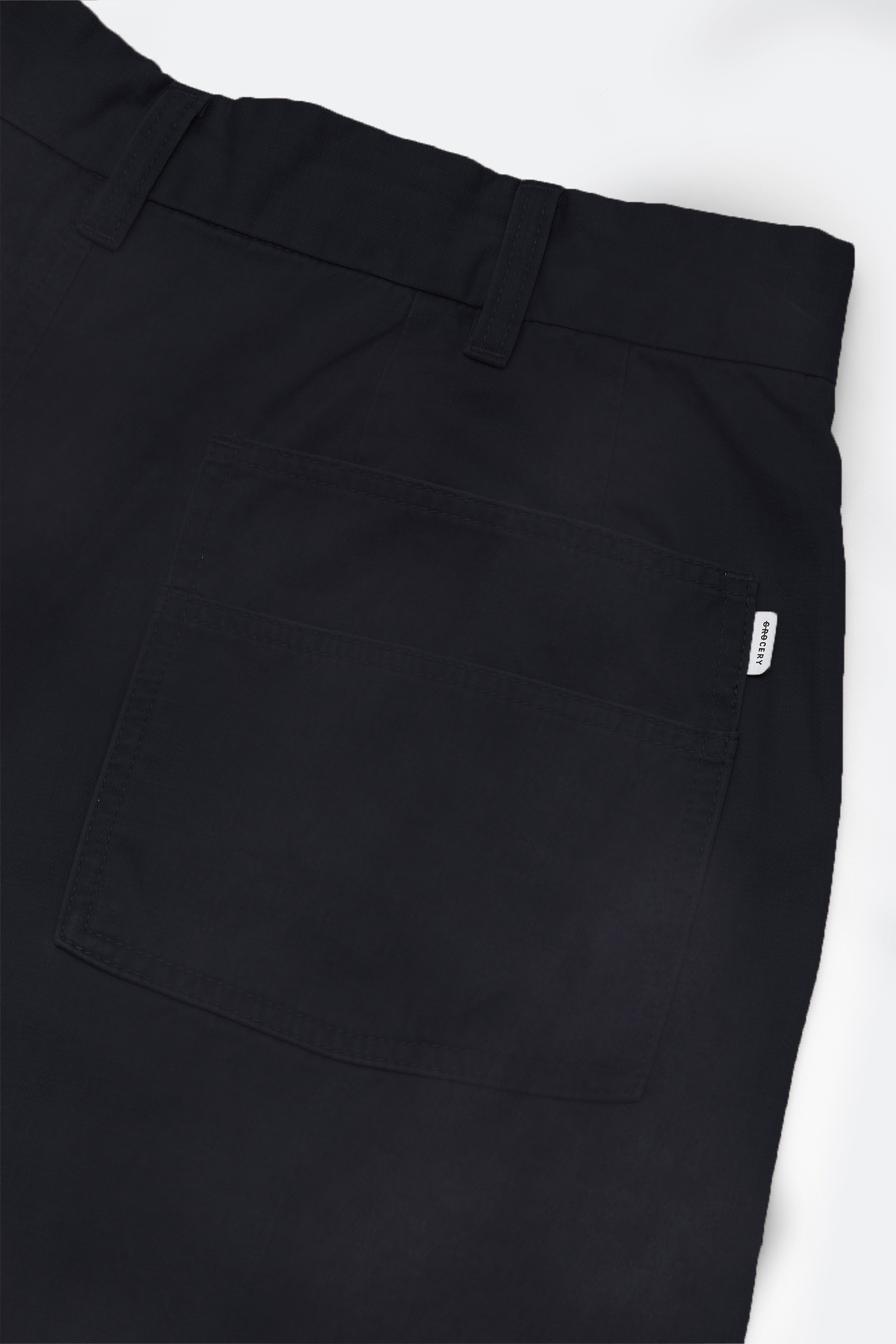 GROCERY WASHED CHINO SHORTS/ CHARCOAL - GROGROCERY