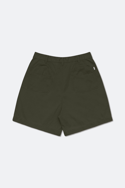 GROCERY WASHED CHINO SHORTS/ OLIVE - GROGROCERY
