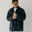 GROCERY WASHED DENIM CHORE JACKET/ BLACK - GROGROCERY