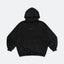 ⁠GROCERY WASHED EMBROIDERY LOGO HOODIE/ WASHED BLACK - GROGROCERY