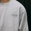 GROCERY WASHED G - LOGO GRAPHIC LONG TOP/ DESERT GREY - GROGROCERY