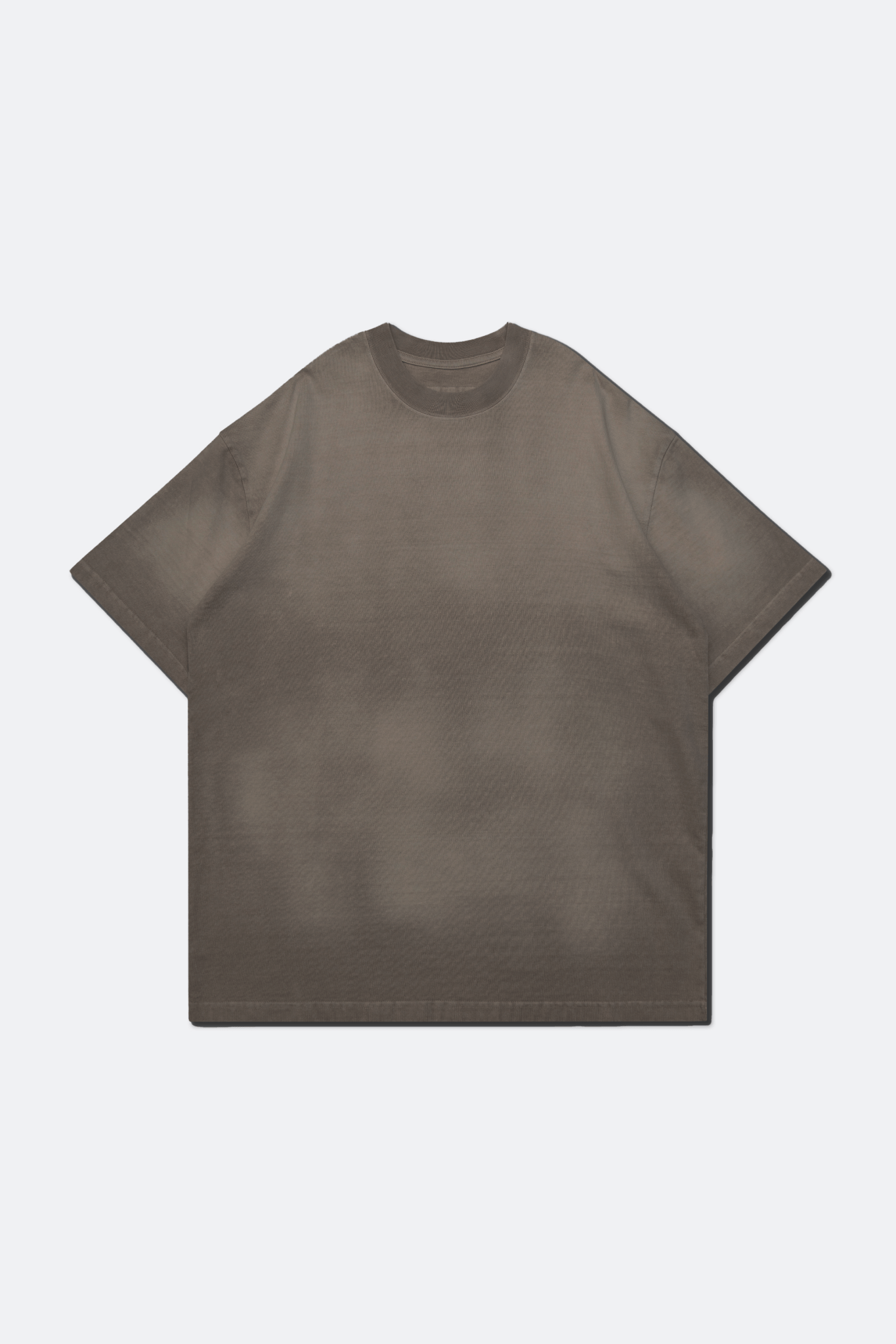 GROCERY WASHED INVOICE TEE/ FADED BROWN - GROGROCERY