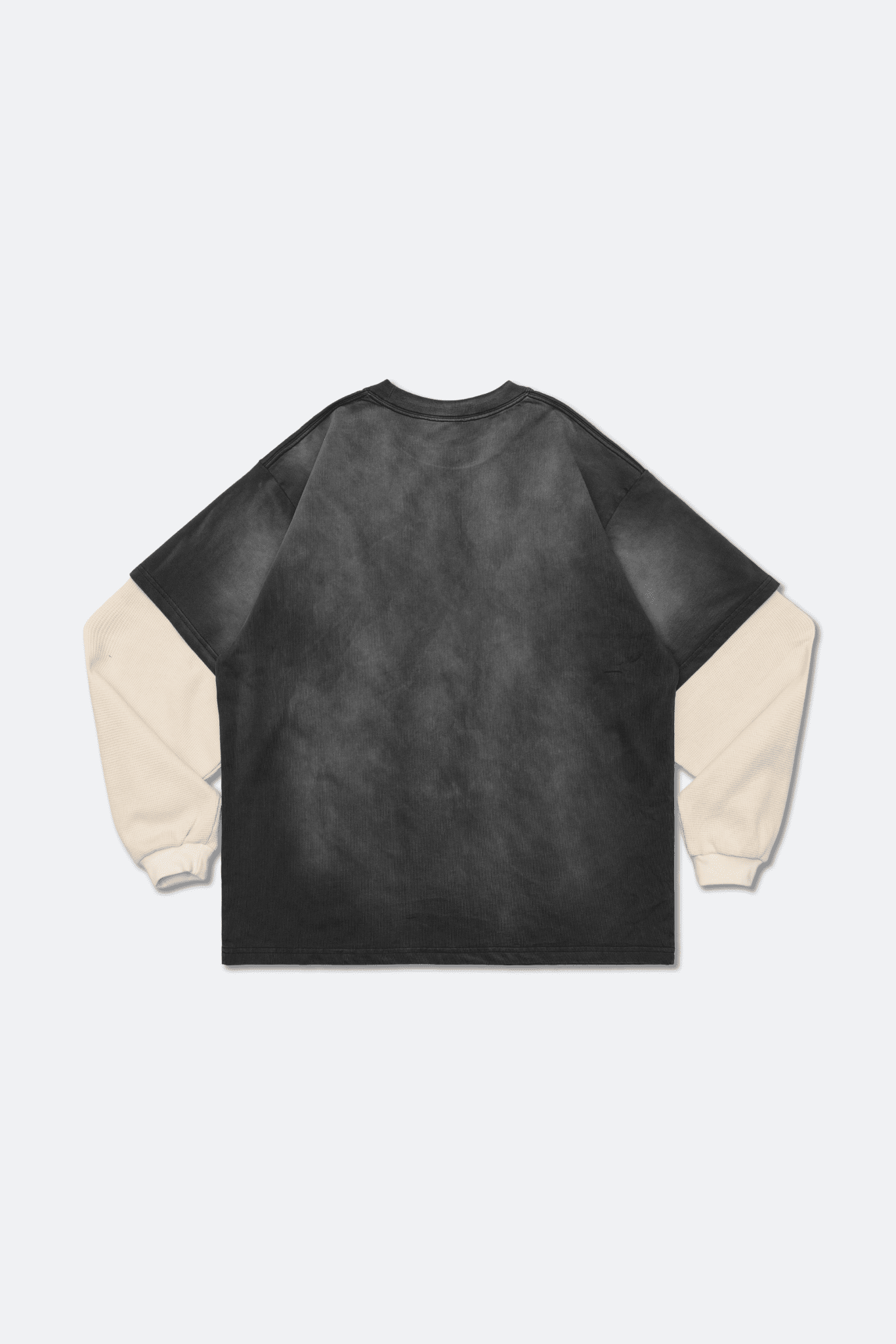 GROCERY WASHED LAYERED LONG TOP/ WASHED CHARCOAL - GROGROCERY