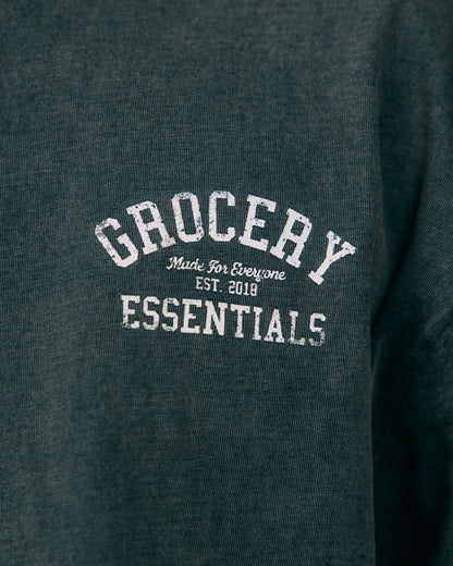 GROCERY WASHED LAYERED LONG TOP/ WASHED CHARCOAL - GROGROCERY