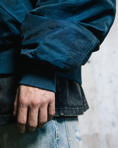 GROCERY WASHED MA - 1 BOMBER JACKET/ DIRTY NAVY - GROGROCERY