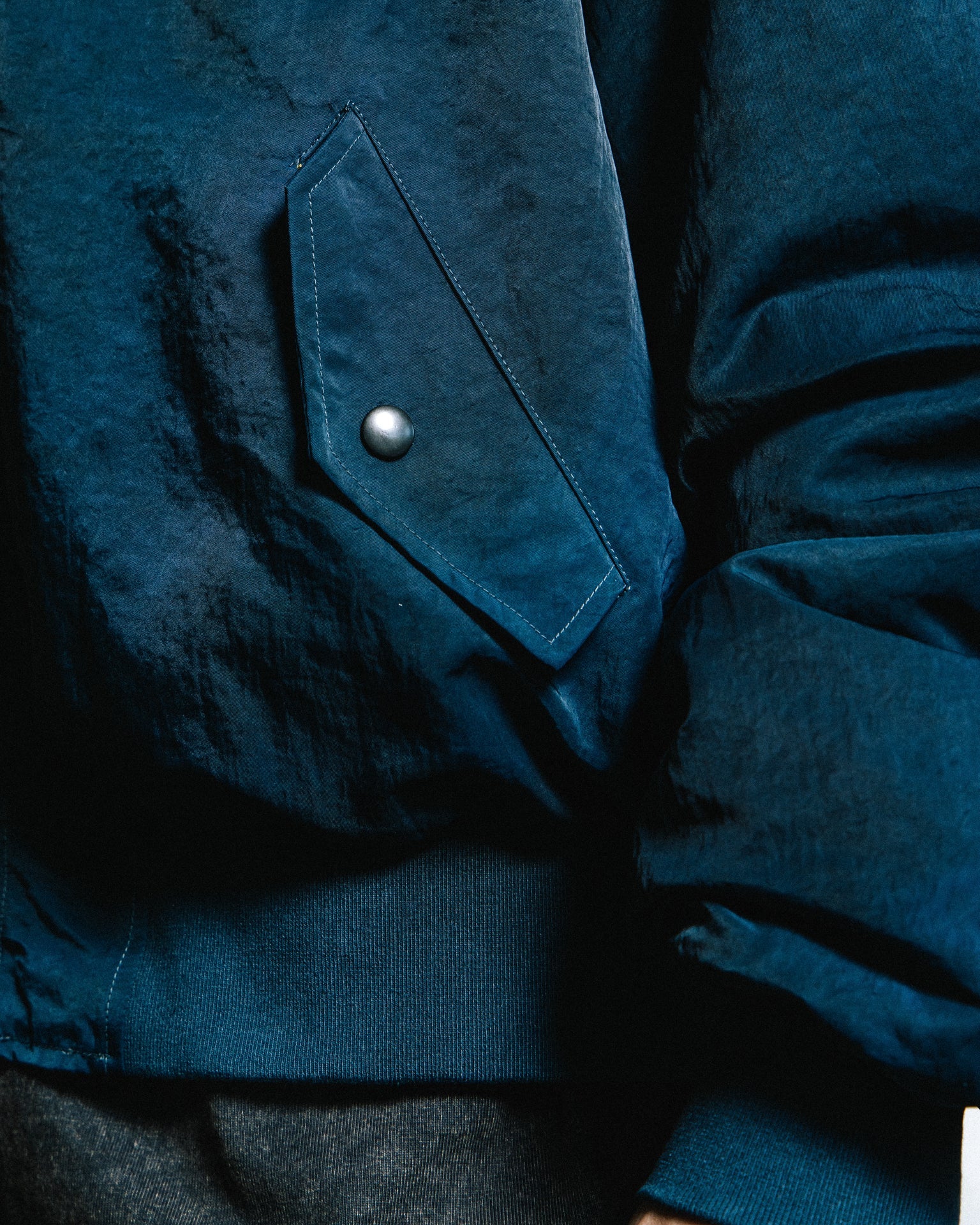 GROCERY WASHED MA - 1 BOMBER JACKET/ DIRTY NAVY - GROGROCERY